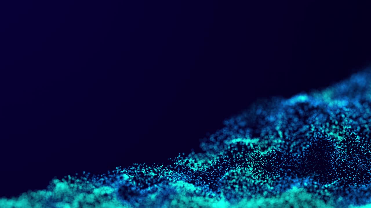 4K- Digital wave Futuristic technology abstract background animation