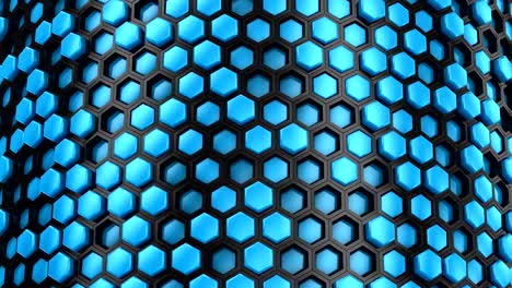 background of hexagons