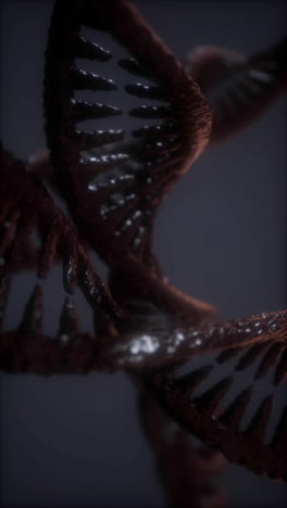 3d render of dna double helix