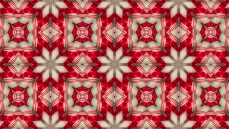 3d en bucle abstracto ornamentado fondo decorativo. hipnótico kaleidoscopio a rayas.