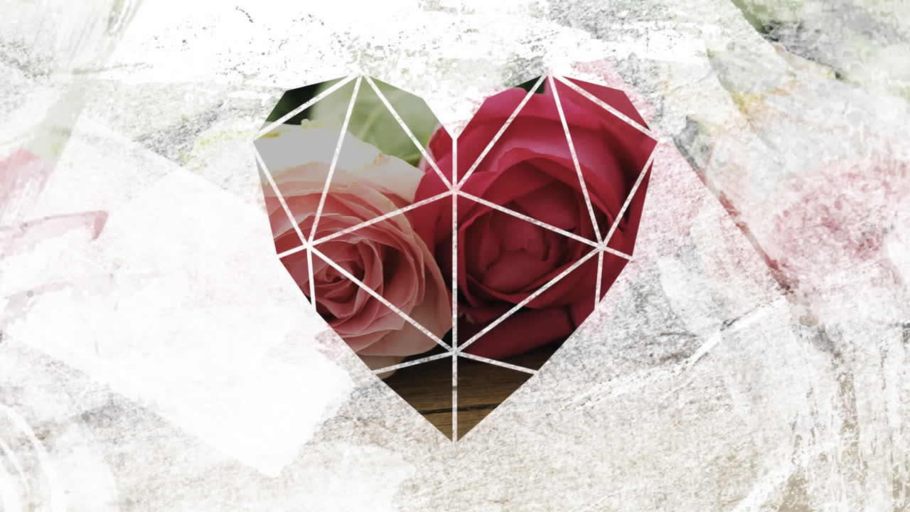 primer plano de rosas en forma de corazón blanco