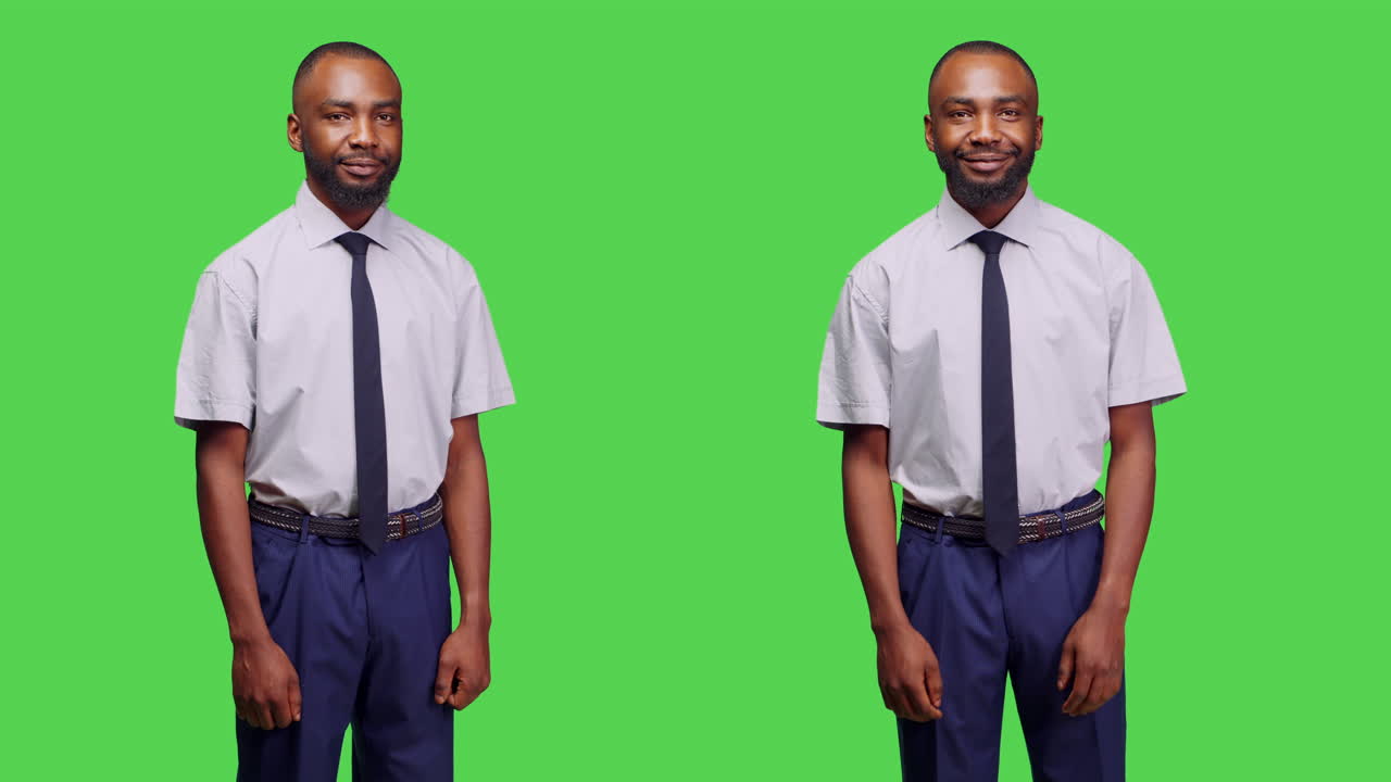 Retrato de um homem em estúdio