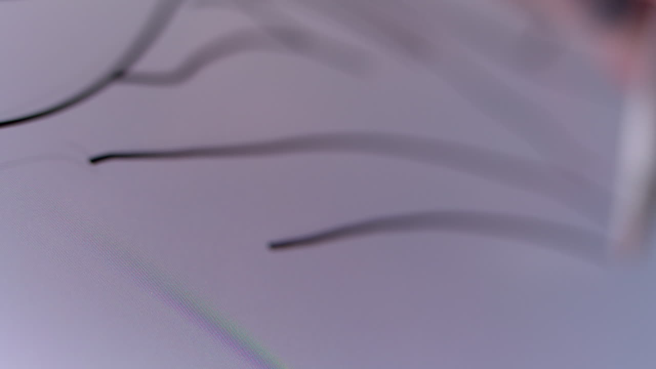 Apple Pencil drawing and sketching art on iPad tablet touchscreen