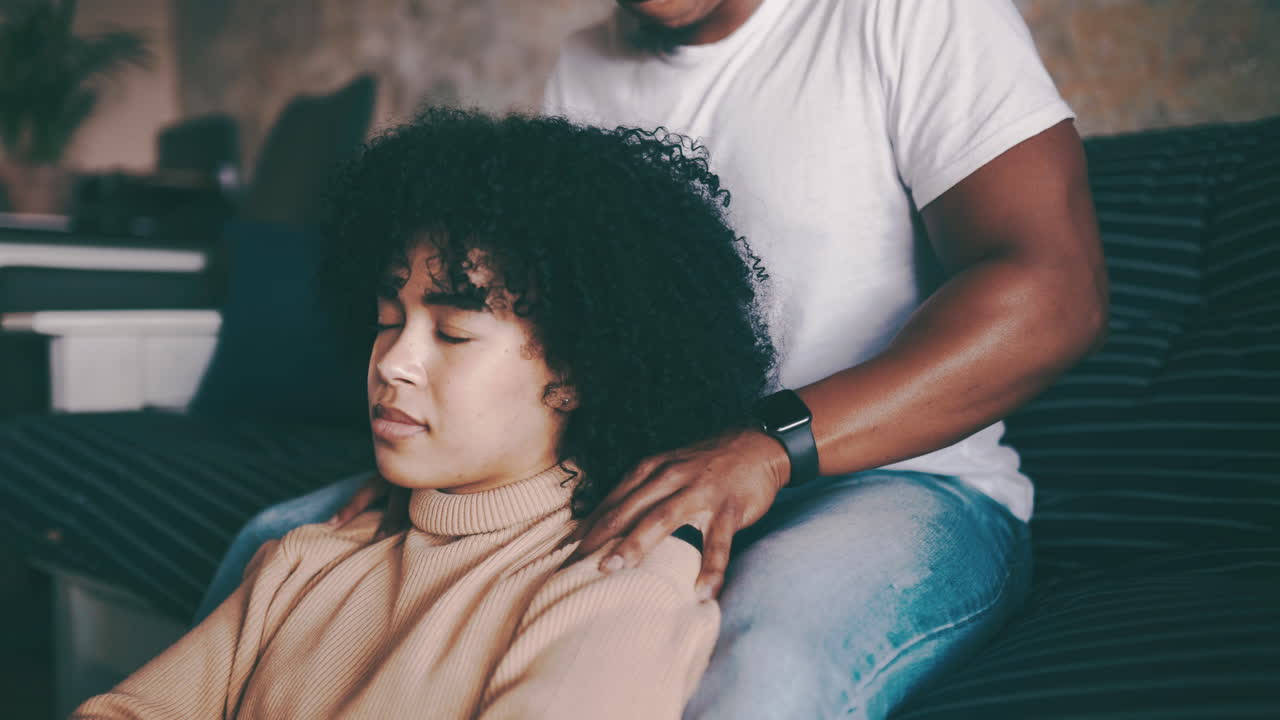 He knows just what to do when I'm feeling stressed