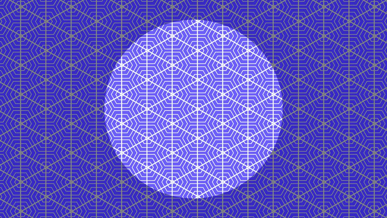 4k 비디오 모델 스트로보스코픽 및 최면 효과, 16:9 비디오 형식