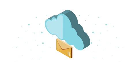 computación en la nube con correo de sobre
