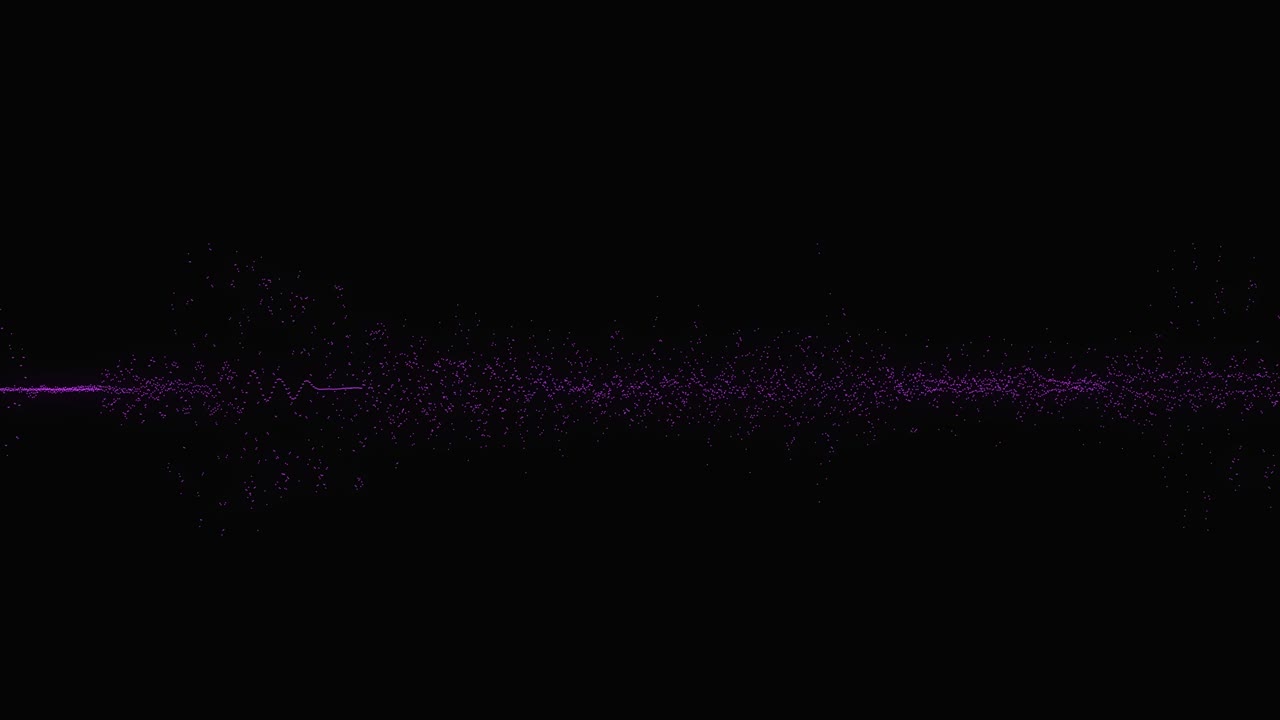 Visualization of voice record, artificial intelligence, waveform equalizer and visualization of audio wave