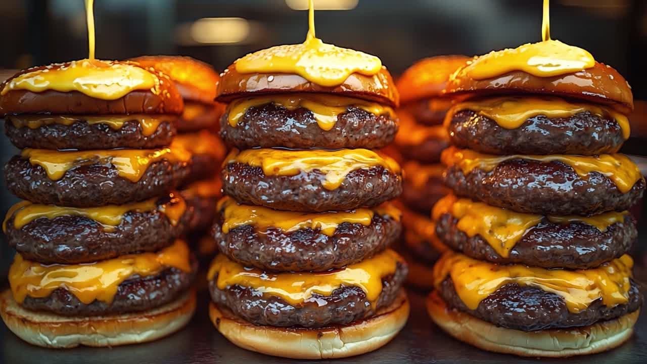 Delicious Cheeseburger Stacks