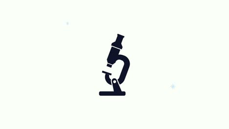 healthcare medical animation with hospital silhouette