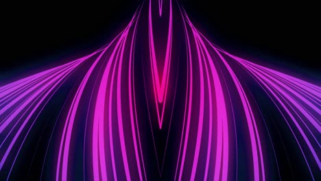 abstract neon tunnel