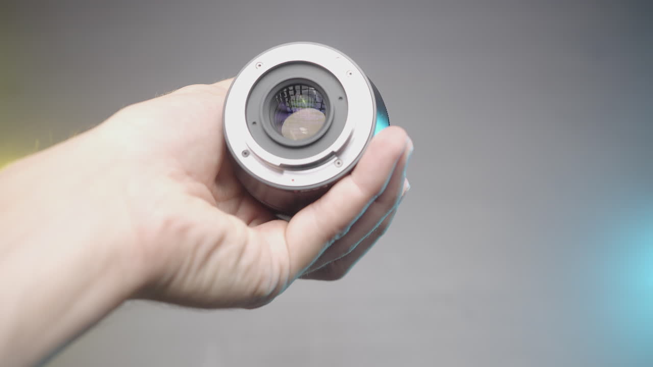 휴대용 카메라 렌즈 클로즈업