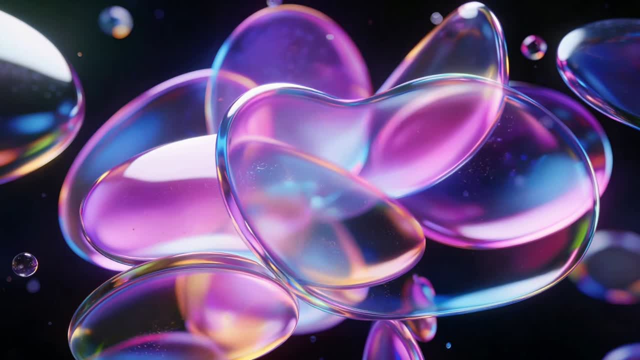 Sfondo Animato 3D Astratto Continuo