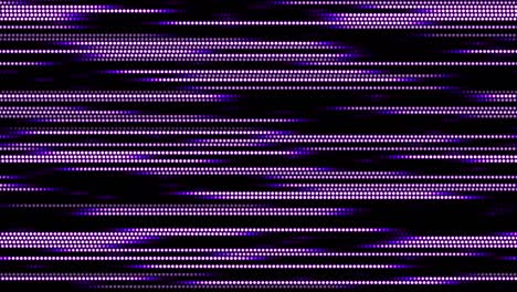 animación de puntos línea cibernética gráficos de movimiento