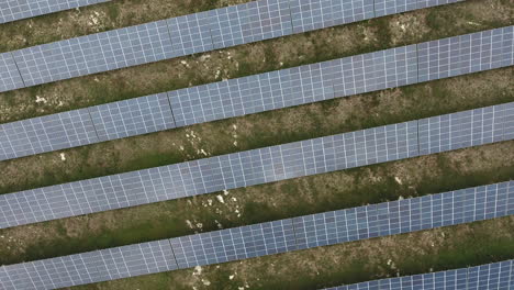 Lines-of-photovoltaic-power-station-aerial-vertical-view-drone.