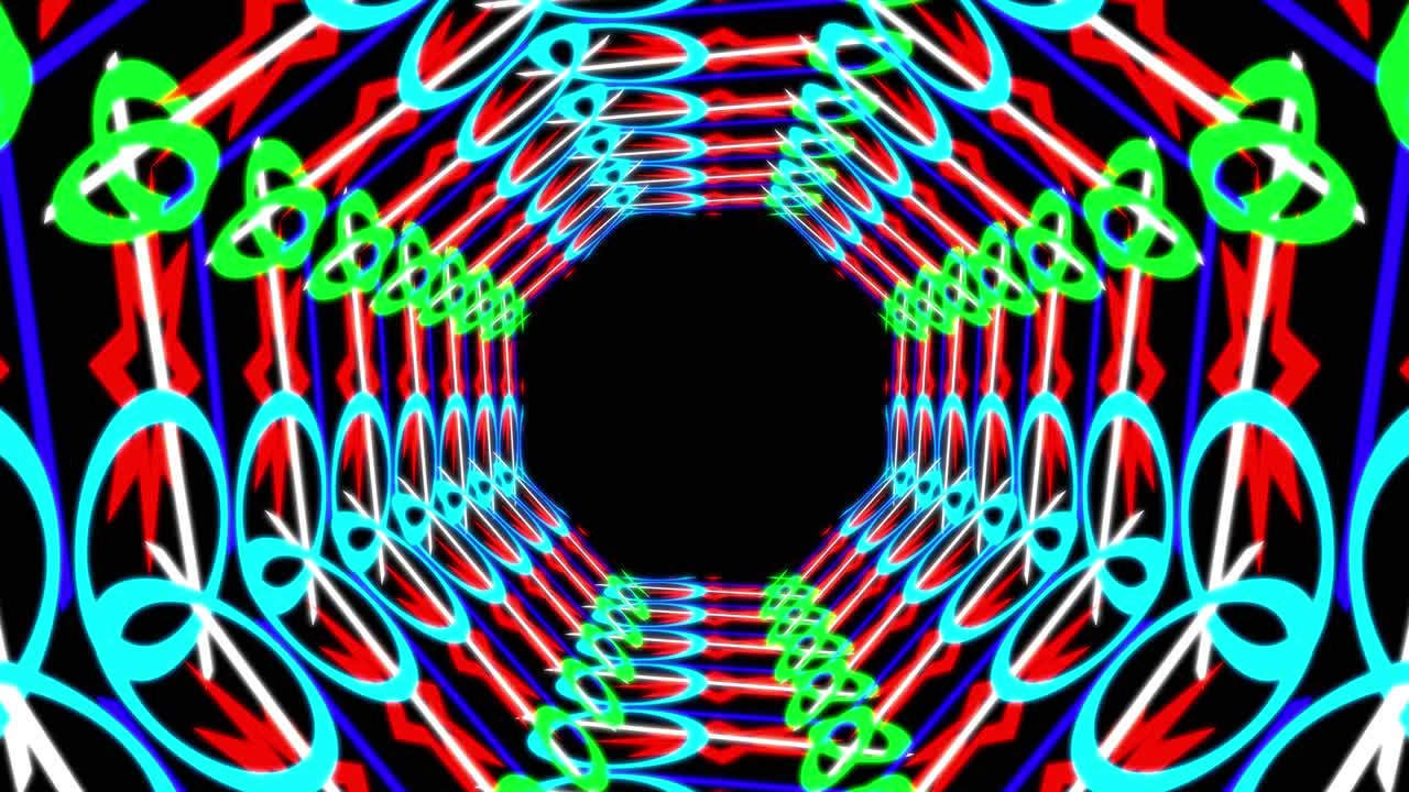 el progreso del túnel cibernético animación gráficos de movimiento
