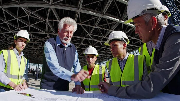 Construction Site Meeting