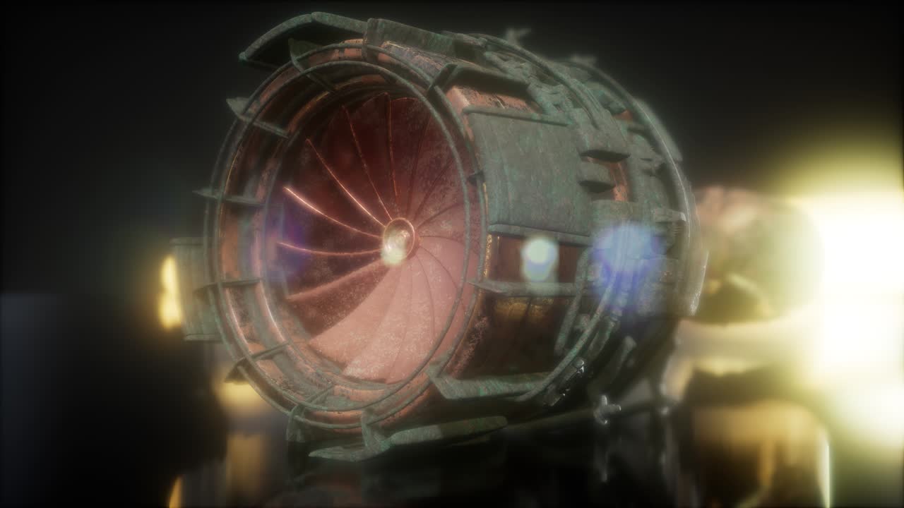 제트 엔진 터빈 부품