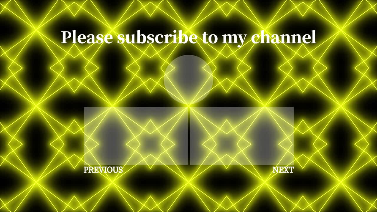 기하학적 패턴 검은 배경 엔드 카드 모션 그래픽