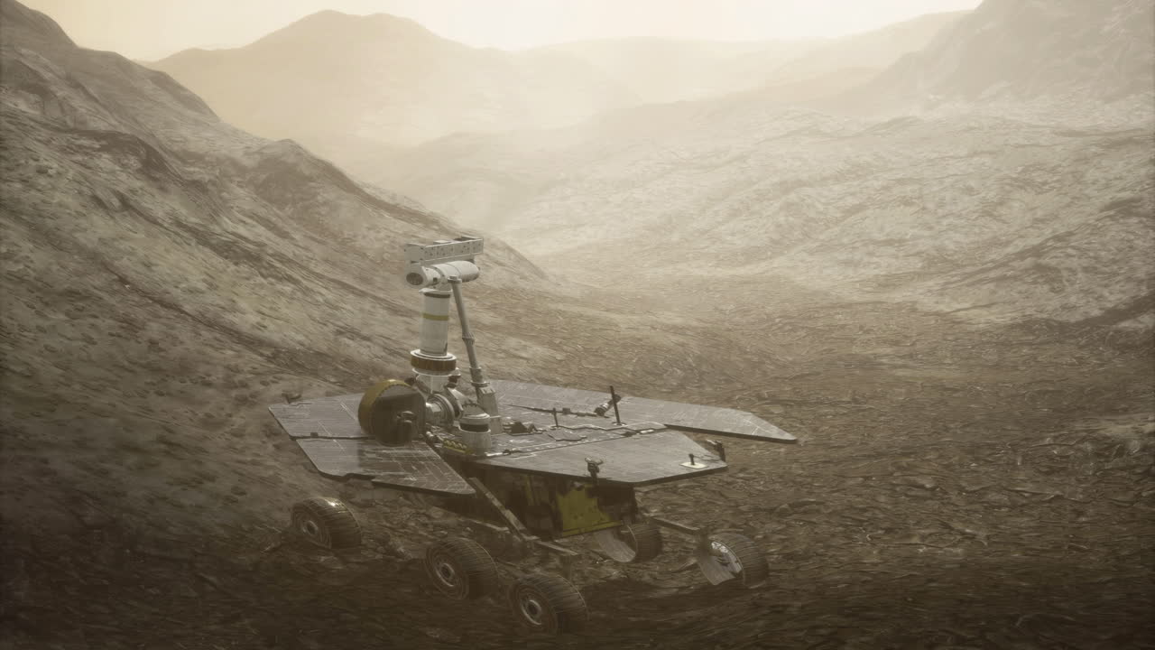 Exploring the rugged terrain of mars with an adventurous rover discovery