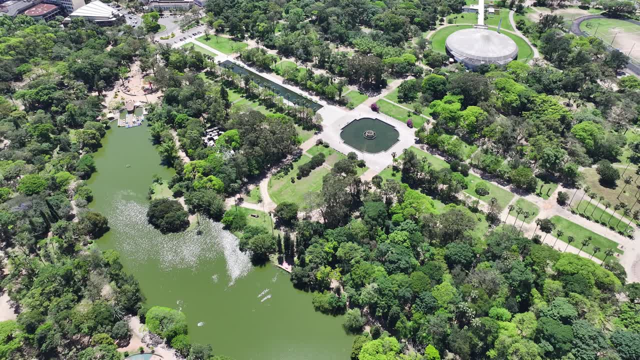 Porto Alegre Brazil. Leisure Park At Porto Alegre In Rio Grande Do Sul Brazil. Urban Park. Nature Landscape. Recreation Background. Leisure Park At Porto Alegre In Rio Grande Do Sul Brazil.