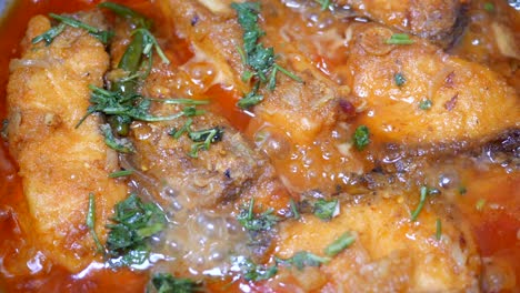 delicious fish curry - indian cuisine