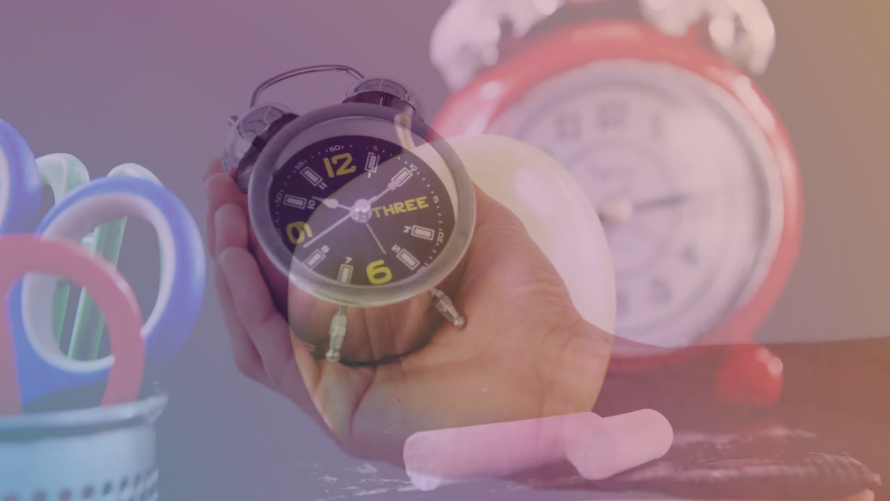 designación del reloj sobre el reloj de mano