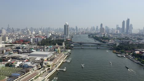 chao phraya river in bangkok