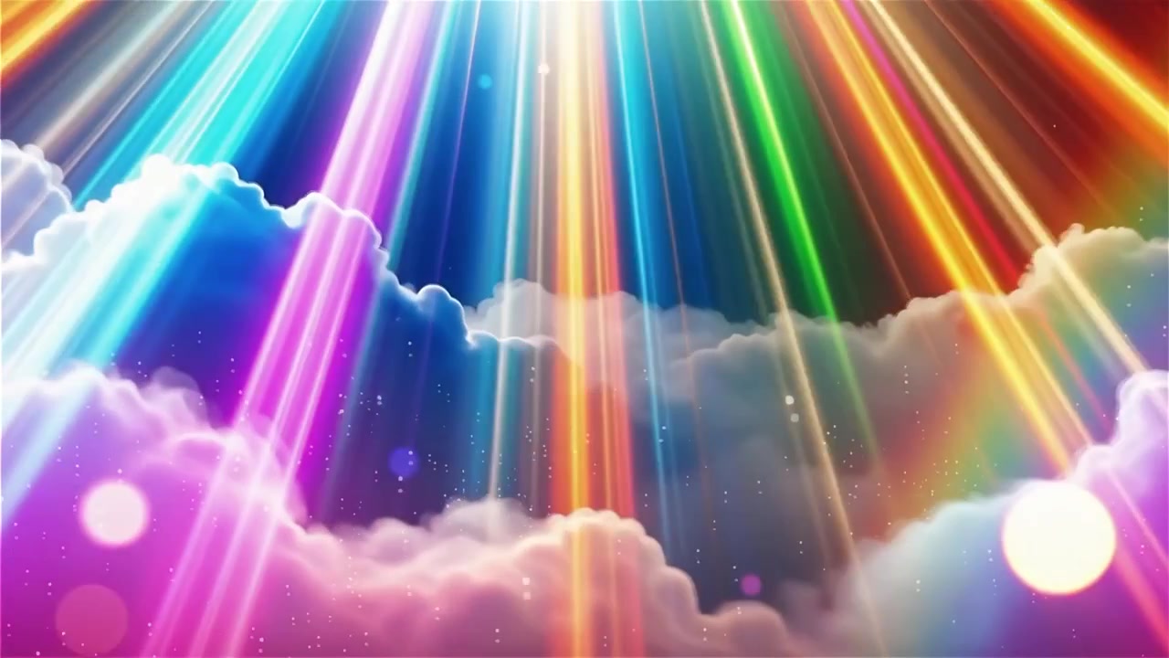 Sfondo di Adorazione Cristiana con Luce Celeste