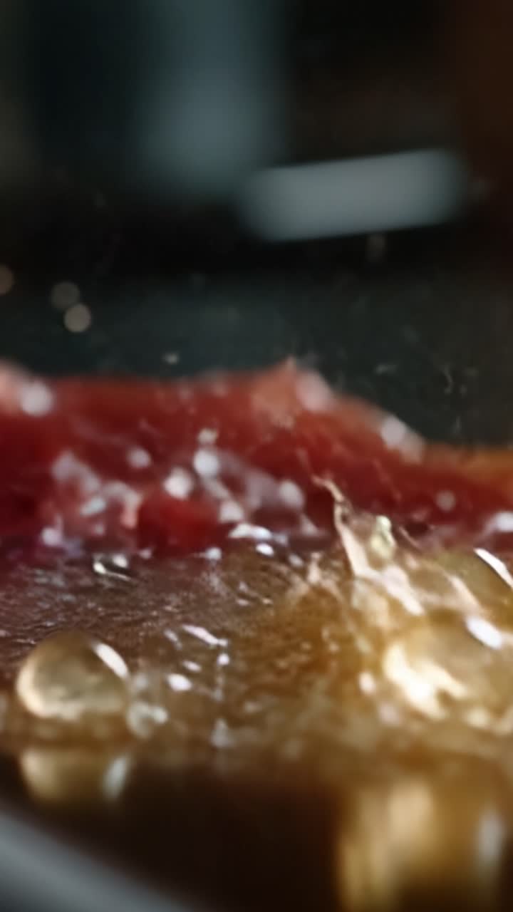 Dynamic Close-Up of Fluid Interactions: A Smartphone Display Engulfed by Vibrant Liquid Elements, Highlighting the Contrast of Serenity and Motion