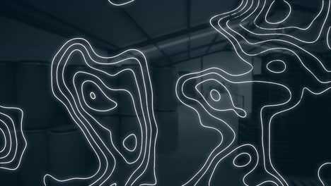 animación de isohyspses sobre el almacén