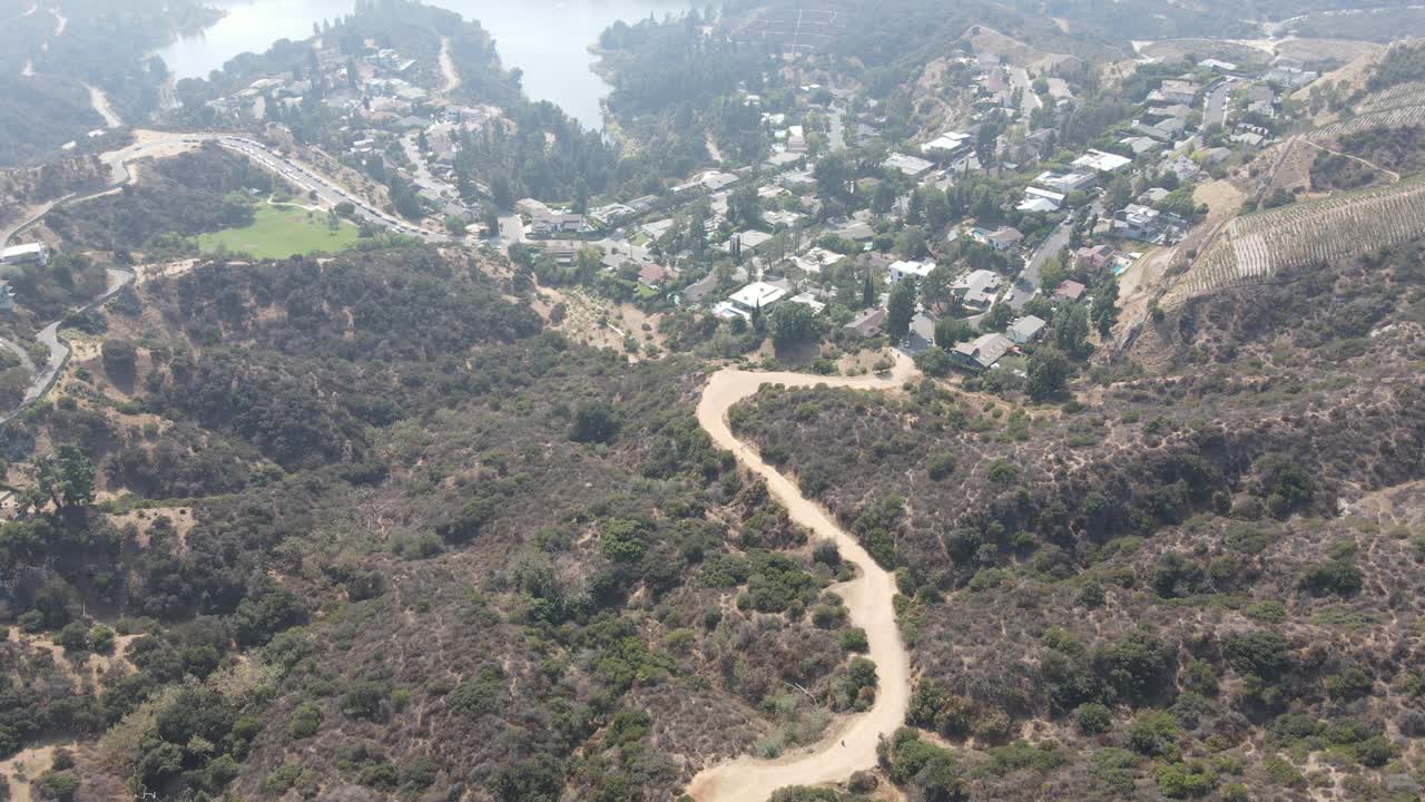 할리우드 힐스 항공 hd 4k