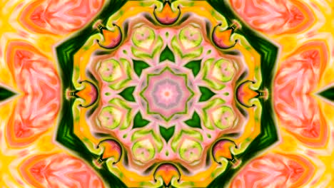 abstract colorful kaleidoscope background movement