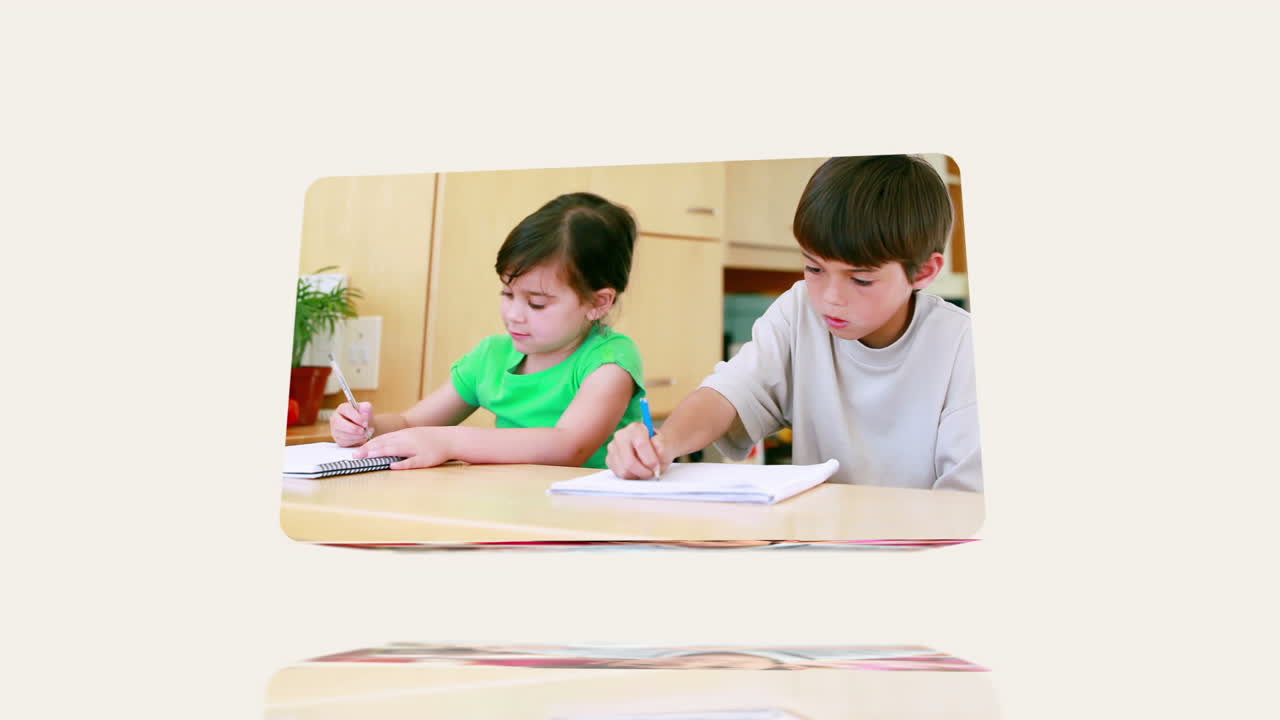 어린 소년의 일상 생활