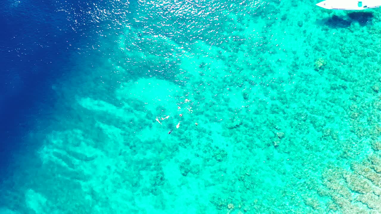 textura de agua de mar turquesa