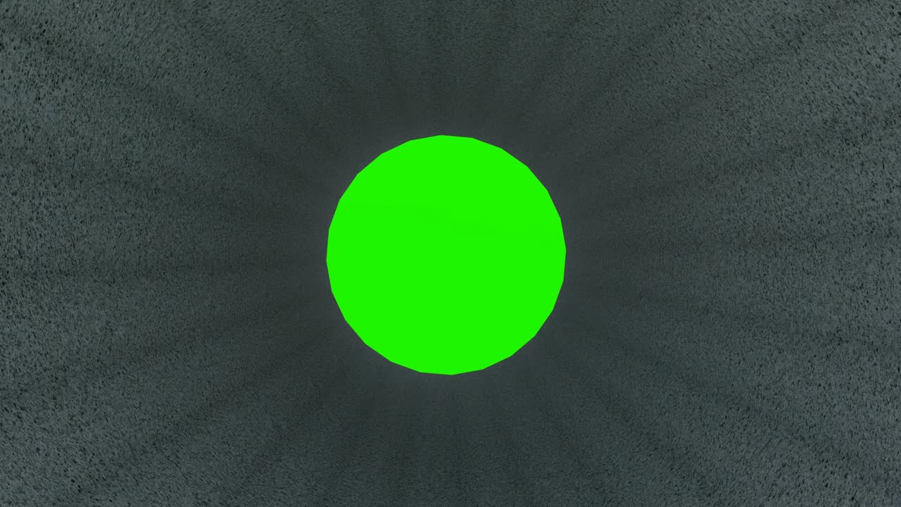 caminar a través de tuberías de hormigón pantalla verde 4k