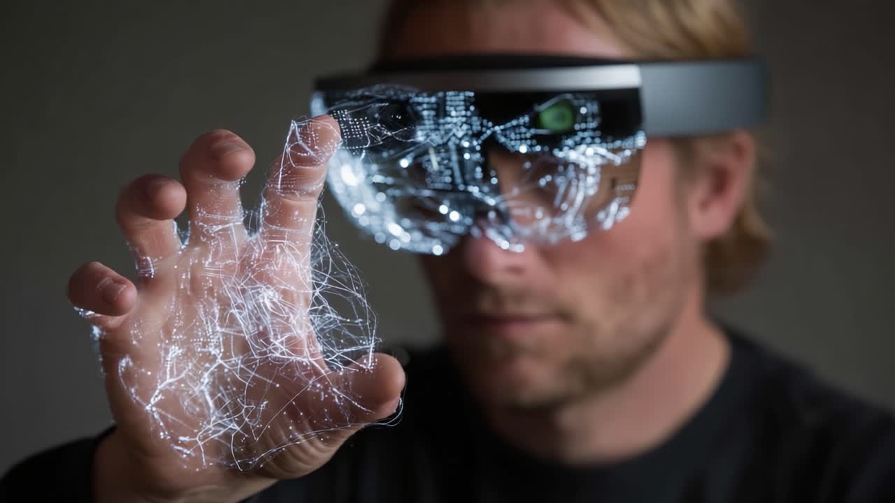 Esplorando il Futuro: Un Primo Piano sulla Tecnologia Avanzata di Realtà Aumentata con Visualizzazioni Innovative in Azione