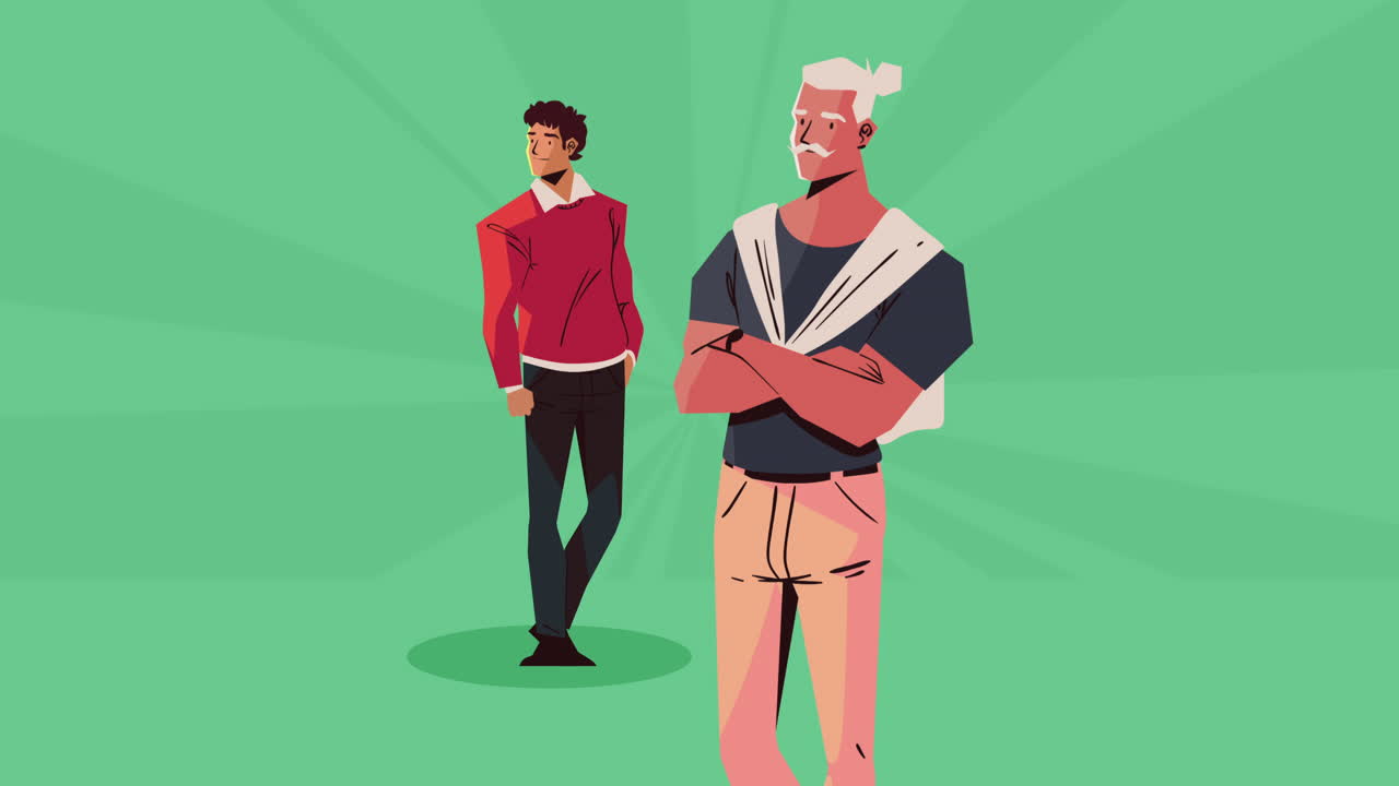 dos hombres modelando personajes de animación