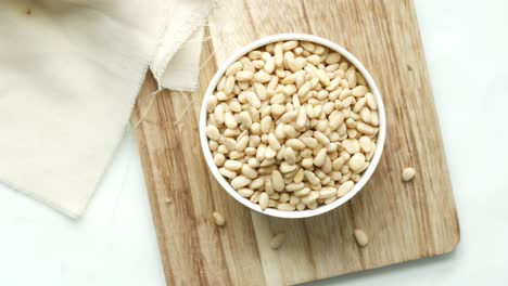 ,close up of raw soy bean seed ,