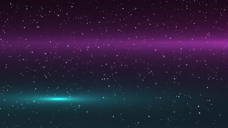 animación de nieve cayendo sobre un fondo negro y violeta