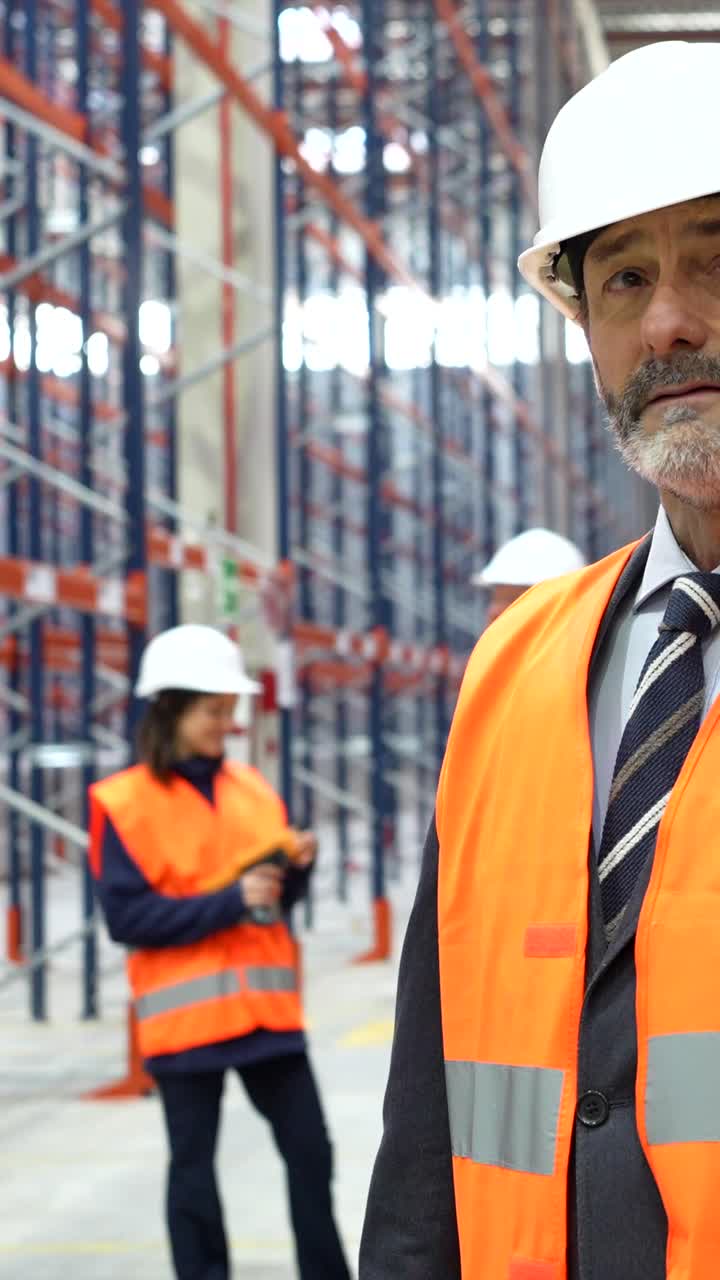 trabajadores de almacén