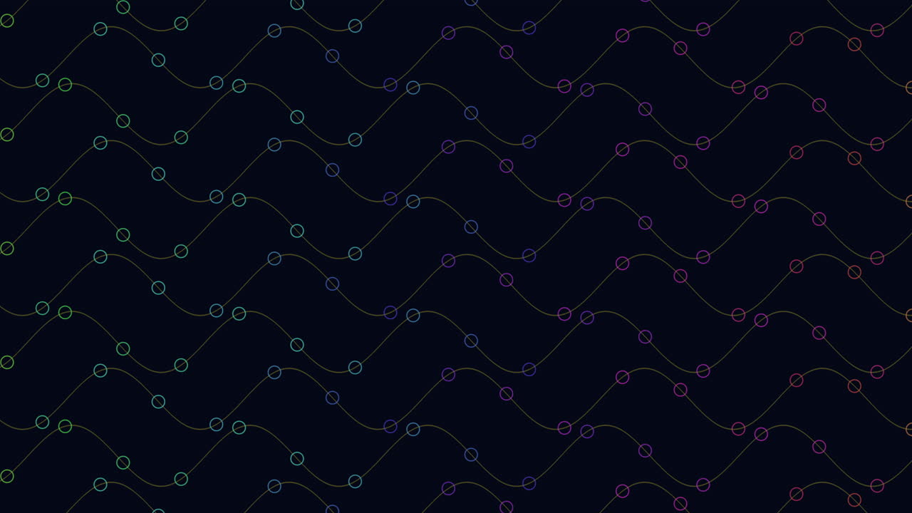 Colorful zigzag lines create a vibrant tiling pattern