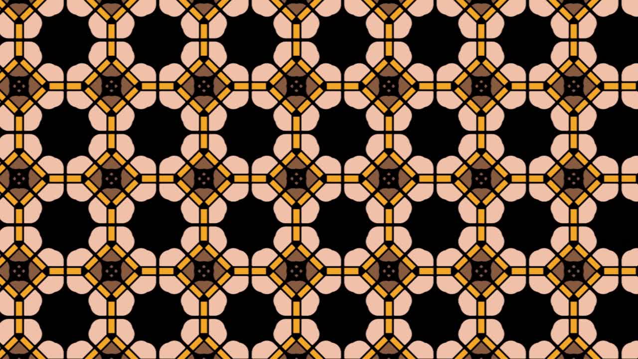 el patrón de mosaico sin fisuras y la ilustración digital para el fondo y el diseño