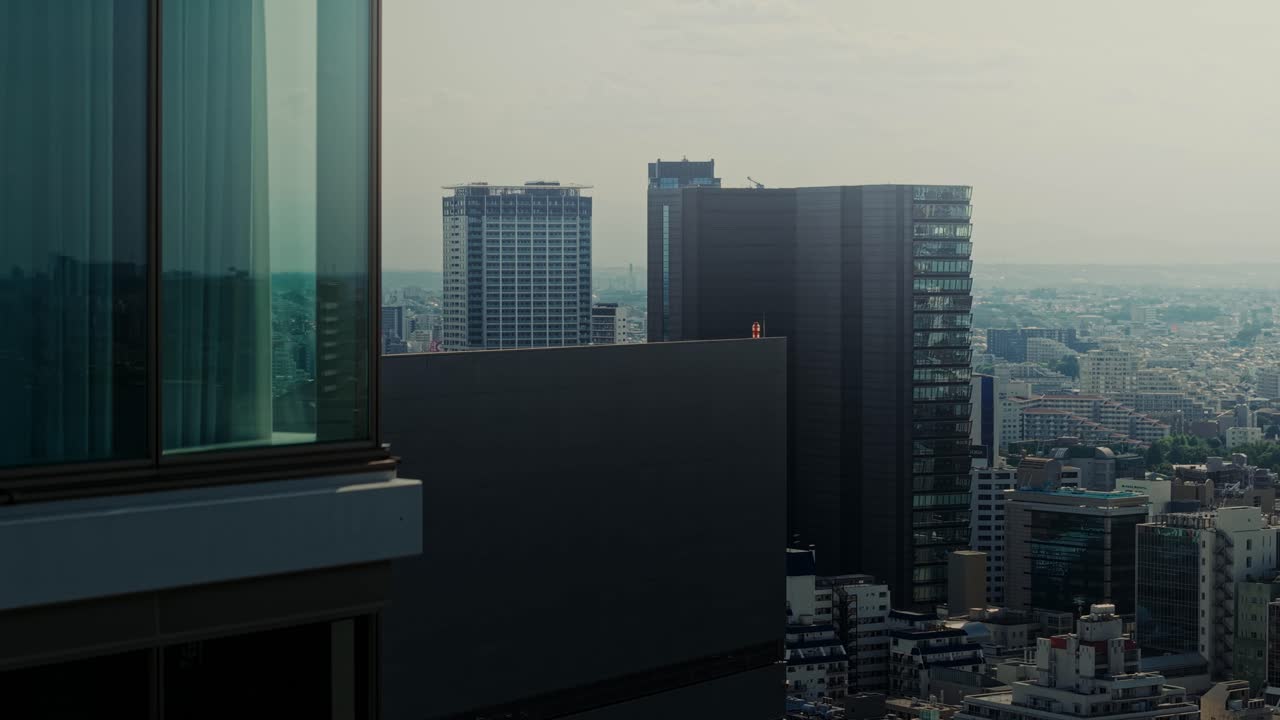 Cityscape with Tall Buildings