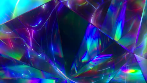 iridescent geometric abstract background