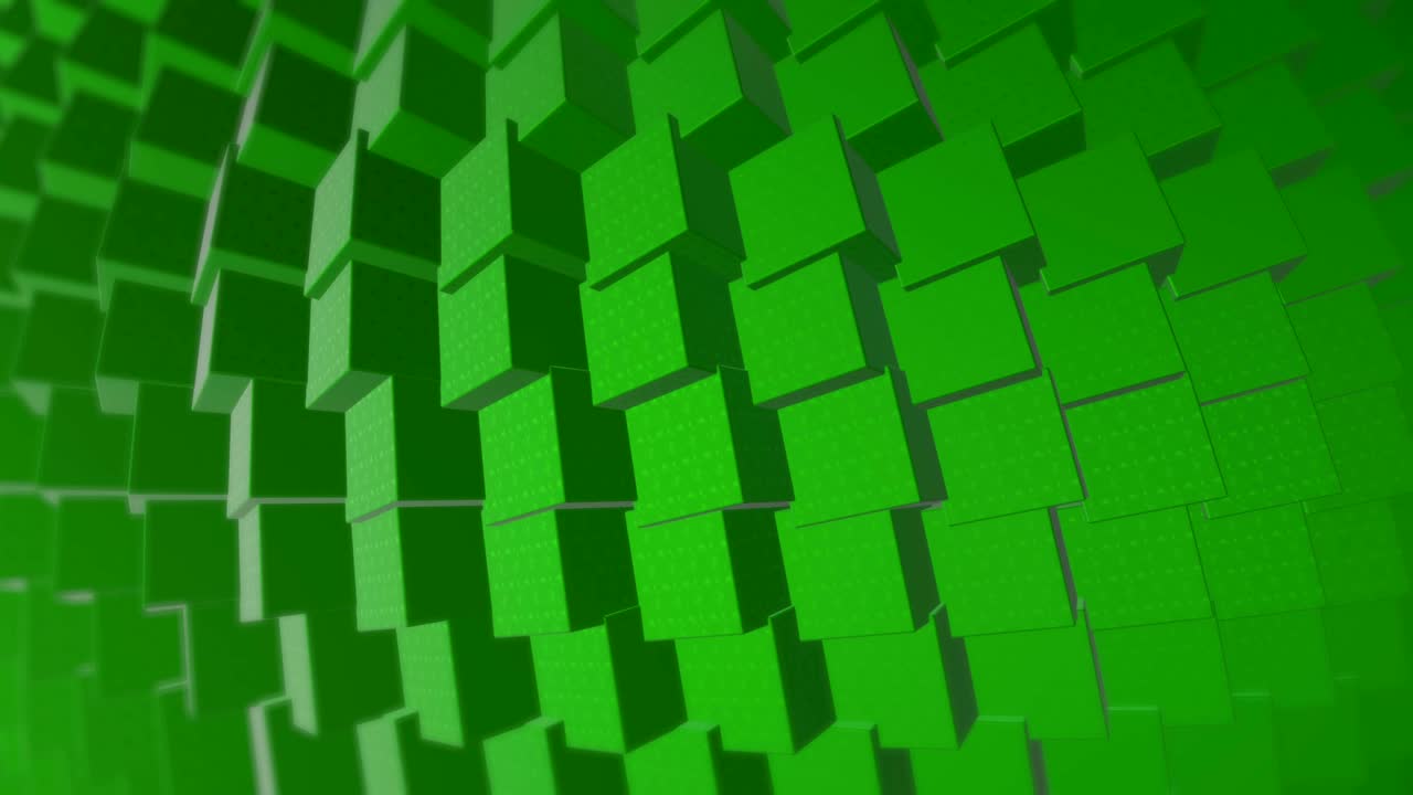 4k spinning abstract 3d shape background (loopable) - tecnología de video de stock, conceptos y temas, internet