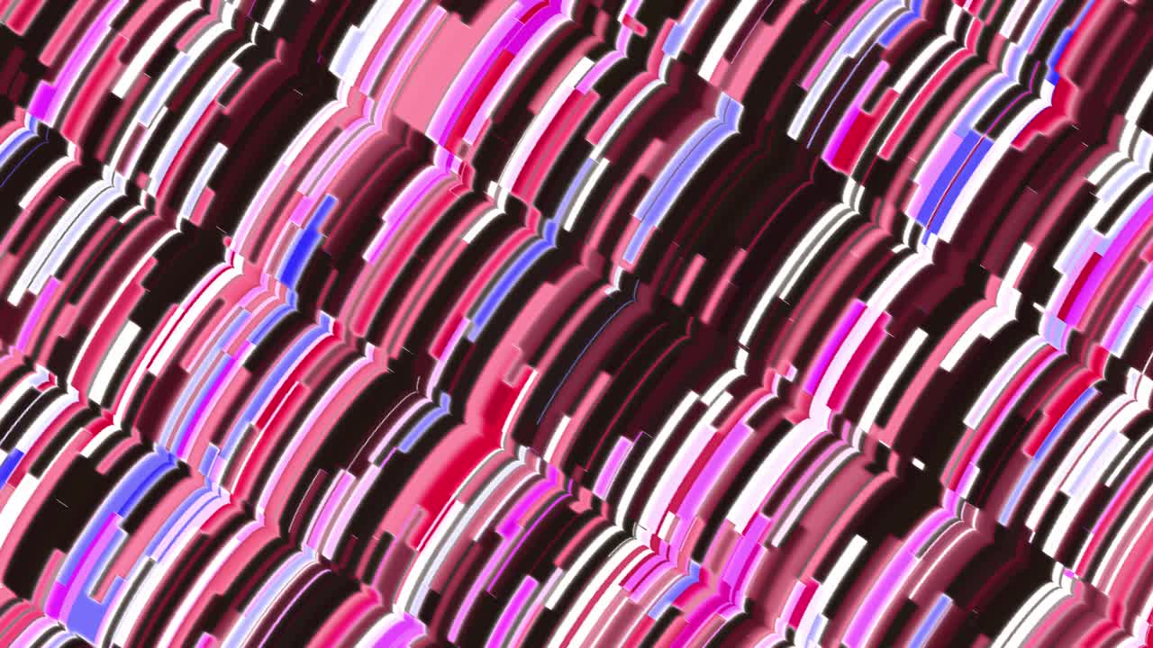 Sfondo astratto colorato sfumato con linee geometriche a onda liscia