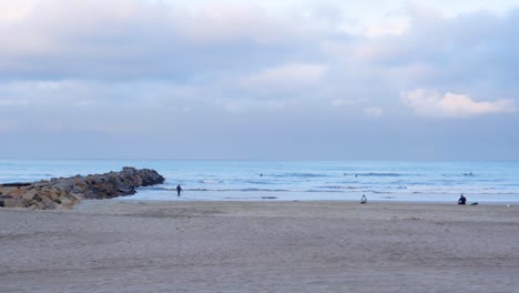 oceanside, california on an overcast morning