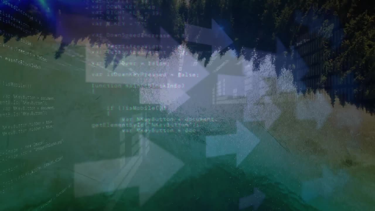 Arrows and interface codes in nature