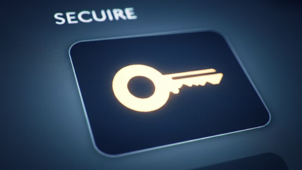 Secure Key Icon