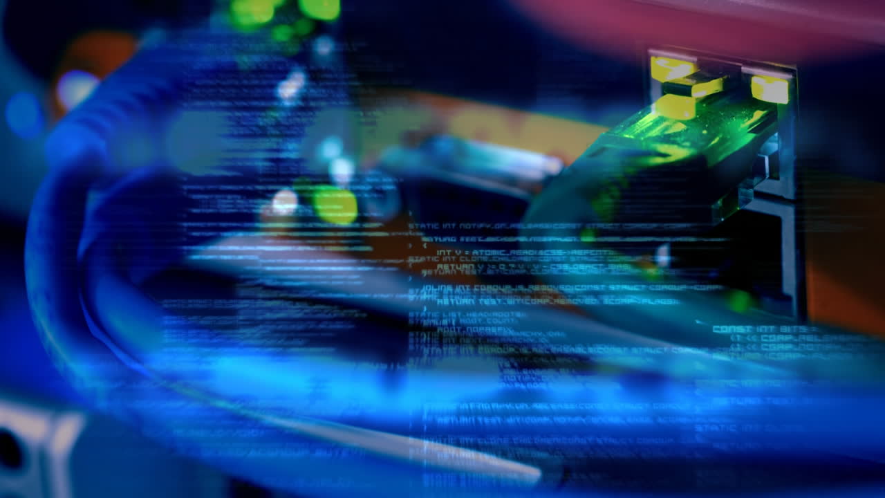 Server Data cables video